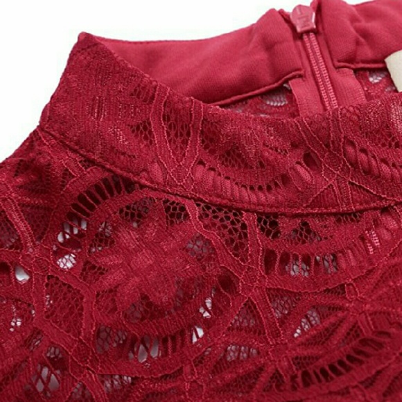 ‼️Last One ‼️Red lace dress - Picture 4 of 8